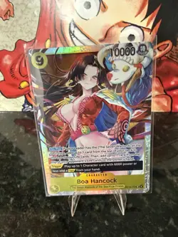 Bandai Boa Hancock OP14-112 Special Foil Alternate Art One Piece CCG Card - Image 1