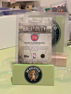 2025-26 Topps Chrome Basketball Ball Of Duty Cade Cunningham #BD-11 - Image 2