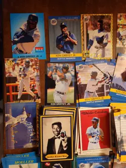 Ken Griffey Jr. HUGE LOT of 50 Different RARE! and ODDBALL Seattle Mariners - Image 2