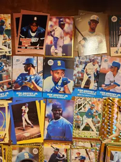 Ken Griffey Jr. HUGE LOT of 50 Different RARE! and ODDBALL Seattle Mariners - Image 4