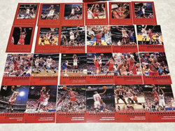 1997 Upper Deck The Jordan Championship Commemorative Card Set of 24, 3.5"x5" - Image 1