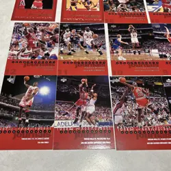1997 Upper Deck The Jordan Championship Commemorative Card Set of 24, 3.5"x5" - Image 4