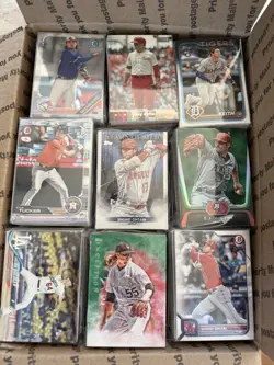 Medium Flat Rate Box of Baseball Cards All Years 11-12 Lbs - Image 1