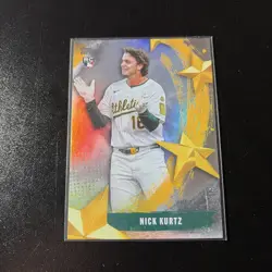 2025 Topps Update Series Nick Kurtz Stars of MLB #SMLB-61 (RC) - Image 1