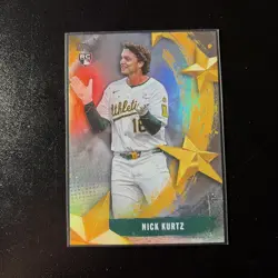 2025 Topps Update Series Nick Kurtz Stars of MLB #SMLB-61 (RC) - Image 2