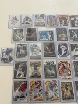 Lot Of 50 Baseball Cards Rookies/ Numbered/ Relic Bowman Chrome/ Topps/ Panini - Image 1