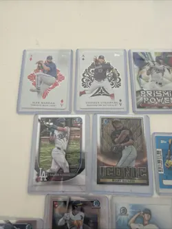 Lot Of 50 Baseball Cards Rookies/ Numbered/ Relic Bowman Chrome/ Topps/ Panini - Image 4