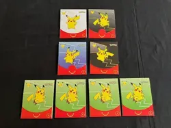 McDonald’s 25th Anniversary 2021 Pokemon TCG Booster Packs - NEW - Lot of 8 - Image 1