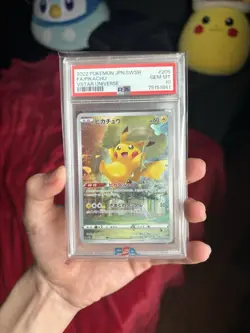 Pikachu 205/172 VSTAR Universe 2022 Japanese Pokemon Card PSA 10 - Image 1