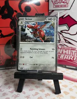 Scizor - Cosmos Holo - Obsidian Flames 141/197 Promo Pokemon TCG Card NM - Image 1
