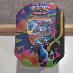 Pokemon Mega Charizard EX Tin Mega Charizard X & Y Standard Card Size 2026 - Image 1