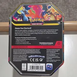 Pokemon Mega Charizard EX Tin Mega Charizard X & Y Standard Card Size 2026 - Image 2