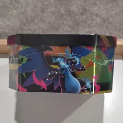 Pokemon Mega Charizard EX Tin Mega Charizard X & Y Standard Card Size 2026 - Image 3