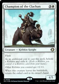 Champion of the Clachan FOIL Lorwyn Eclipsed Magic MTG NM - Image 1