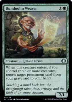 Dundoolin Weaver FOIL Lorwyn Eclipsed Magic MTG NM - Image 1