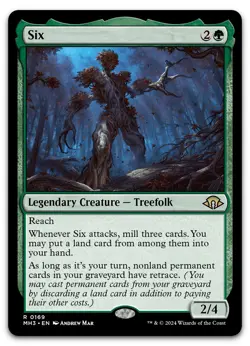 Six #169 (NM) Modern Horizons 3 MH3 Magic MTG - Image 1