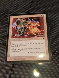 Humility MTG Magic the Gathering 1997 Tempest Enchantment MTG - Image 1