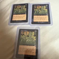 Chain of Smog Onslaught List NM Condition MTG 3x - Image 1