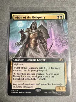 NM Wight of the Reliquary Modern Horizons 3 (Extended Art)(Pack Fresh) MTG - Image 1