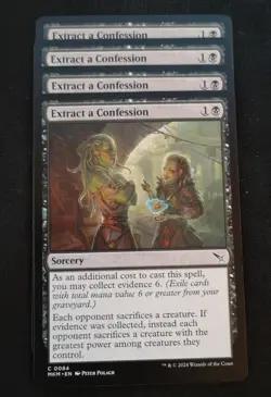 Extract A Confession X4 - Playset - MKM - NM Unplayed - EN - 0084 - Image 1