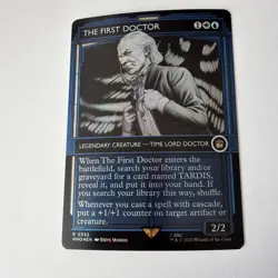 The First Doctor (Showcase) Universes Beyond: Doctor Who Foil - Image 1