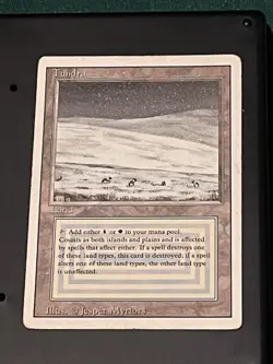 Tundra (Revised Edition) - Magic the Gathering (MtG) - LP - Image 3