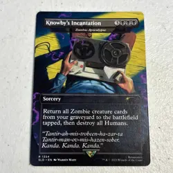 Knowby's Incantation - Zombie Apocalypse Secret Lair Drop Regular - Image 1