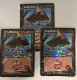 3x Mountain (7128) (Pool Party Foil) - NM - Secret Lair Drop Series (SLD) MTG - Image 1