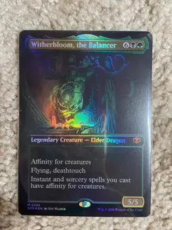 Witherbloom, the Balancer Secrets of Strixhaven borderless Foil - Image 1