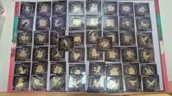 Pokemon Mew Included 50-Piece Full Set – Striking Popping 24K Gold Stickers - Image 1