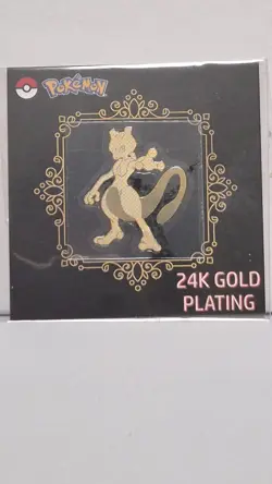 Pokemon Mew Included 50-Piece Full Set – Striking Popping 24K Gold Stickers - Image 3