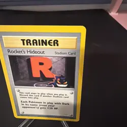 Rocket's Hideout 63/64 Neo Revelation Regular Pokemon Vintage NM - LP - Image 4