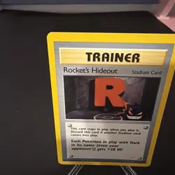 Rocket's Hideout 63/64 Neo Revelation Regular Pokemon Vintage NM - LP - Image 5