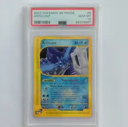 Pokemon TCG 2003 Skyridge Articuno 4/144 PSA 10 NON HOLO - Image 1