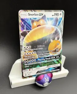 🔥 Snorlax GX SM05 Black Star Promo Full Art Holo – NM Pokemon Card 🔥 - Image 2