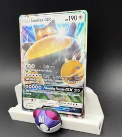 🔥 Snorlax GX SM05 Black Star Promo Full Art Holo – NM Pokemon Card 🔥 - Image 3