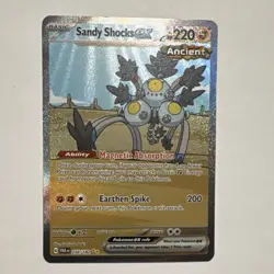 Pokemon Sandy Shocks EX 056/131 Sv: Prismatic Evolutions Double Rare Holo 220 HP - Image 1