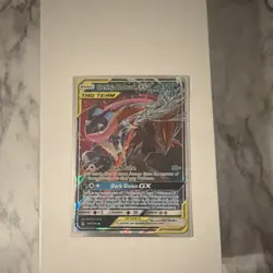 Pokemon Greninja & Zoroark GX Ultra Rare TAG TEAM Holo 107/214 - Image 1