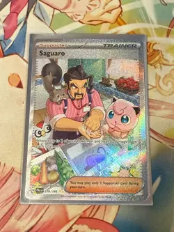 Pokemon Saguaro 270/193 SV Paldea Evolved Special Illustration - Image 1