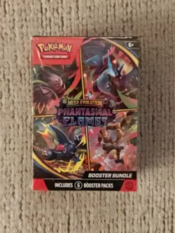 Pokemon TCG: Mega Evolution-Phantasmal Flames Booster Bundle - Image 1
