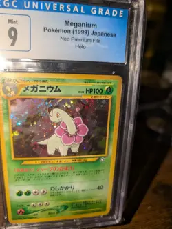 Pokemon Neo Premium File CGC Blue Label Sequential Set - Image 2