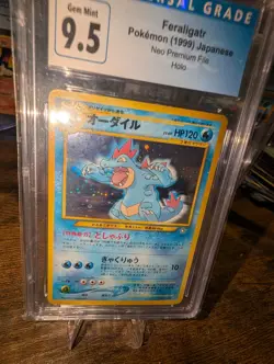Pokemon Neo Premium File CGC Blue Label Sequential Set - Image 4