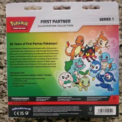 Pokemon TCG - First Partner Series 1 Illustration Collection NIB Factory Sealed - Image 2