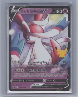 Pokemon TCG - Dark Sylveon V - SWSH134 - Sword & Shield Promo - Celebrations - Image 1