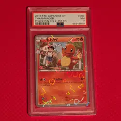 Pokemon TCG Charmander 003/032 CP3 PokeKyun 1st Edition Holo 70 HP PSA Japanese - Image 1