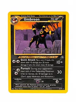 Pokemon Umbreon 32/75 Neo Discovery English Non Holo Rare NM/LP+ - Image 1