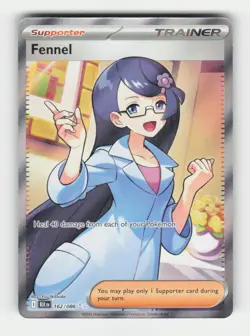 Fennel - 162/086 SV: Black Bolt (BLK) 162/086 Holofoil Ultra Rare NM EN - Image 1