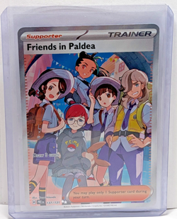 Pokemon Friends in Paldea Ultra Rare SV: Prismatic Evolutions 137/131 NM - Image 1