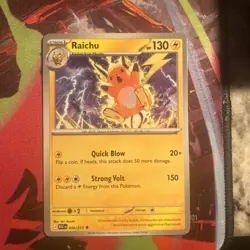 Raichu 056/217 Uncommon Regular - Me: Ascended Heroes - Pokemon TCG - NM - Image 1