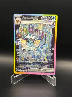 Pokemon Vaporeon EX 149/131 SIR Prismatic Evolutions (READ DESC) - Image 1